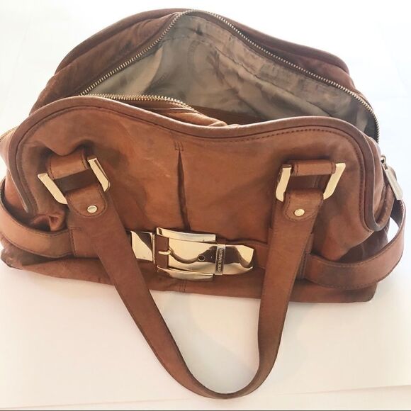 ** Michael Kors ** brown leather shoulder bag - Picture 8 of 8